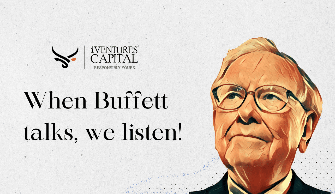 When Buffett talks, we listen – Warren Buffett portrait and investing wisdom
