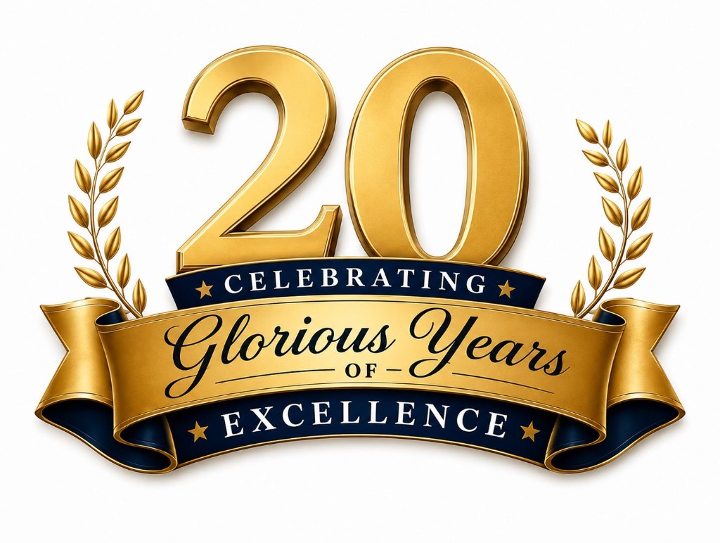 Celebrating 20 glorious years of excellence