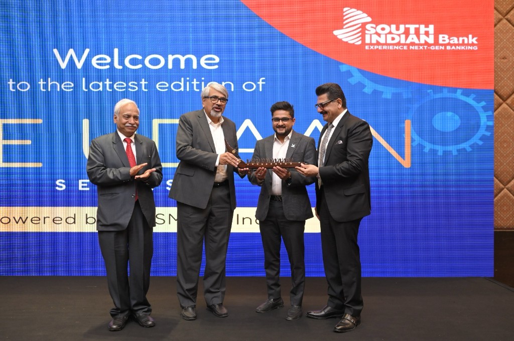 Honoured by South India Bank